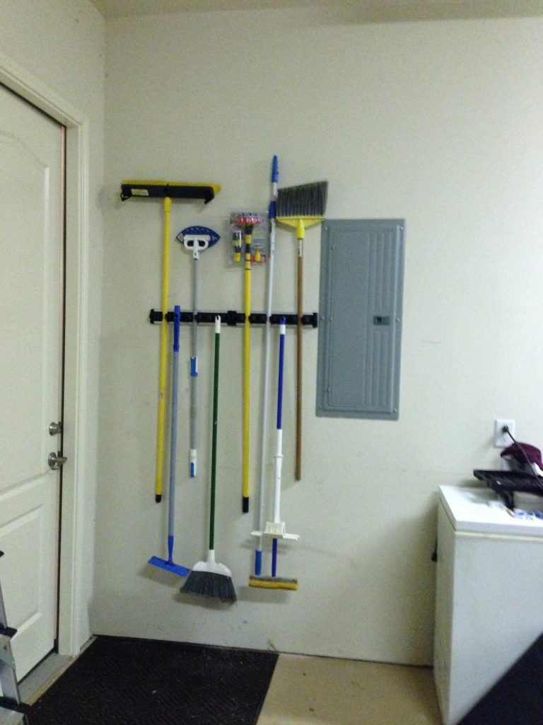 A Jones For Organizing grook with brooms and mops 1