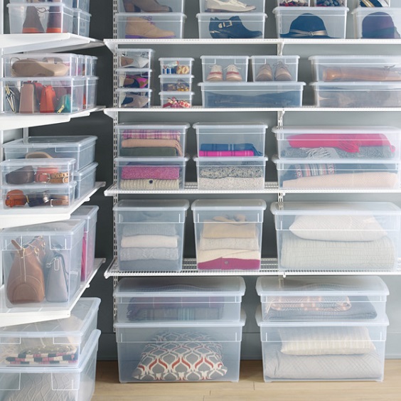 Small Latching Clear Storage Box - Brightroom™