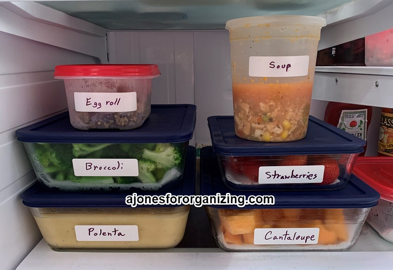 Erasable Food Storage Labels